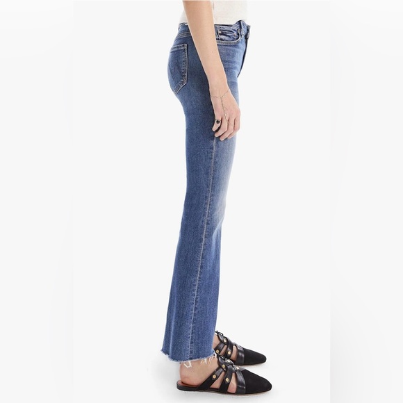 Mother The Weekender Fray Jeans - Walking On Coals - Size 24 - Picture 4 of 16